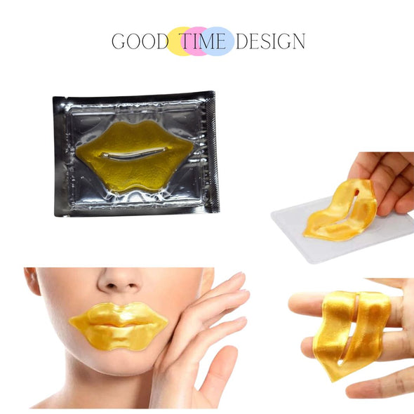 4 in 1 Cookie-shaped eye, lip and mini lipstick masks.