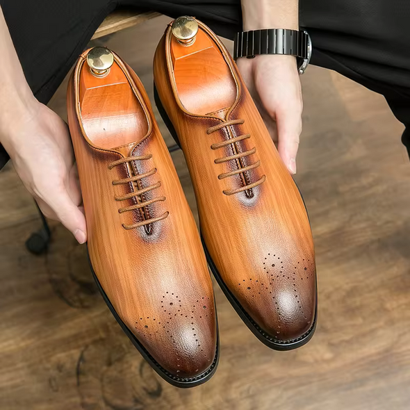 Wholecut Wedding Business Footwear