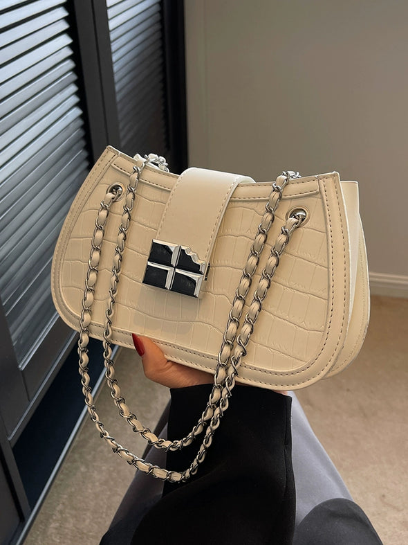 White Summer Shoulder Bag