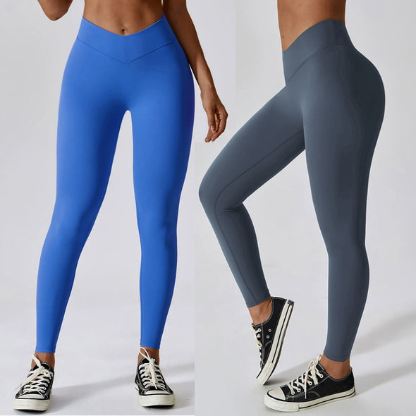 European High Waist Nude Feel Yoga Leggings