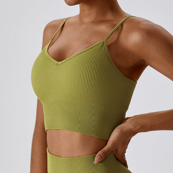 American Seamless Yoga Bra