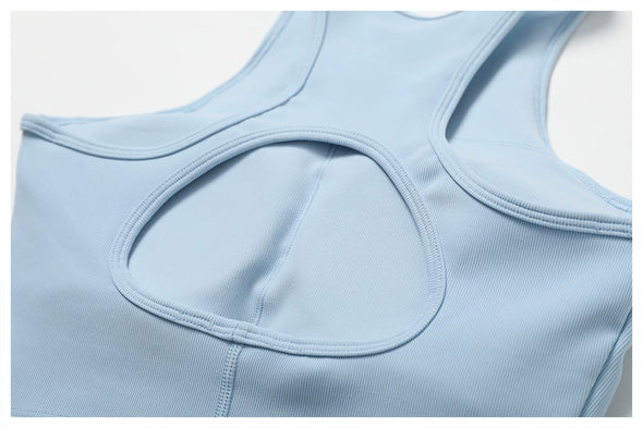 Hollow-Out Yoga Performance Vest