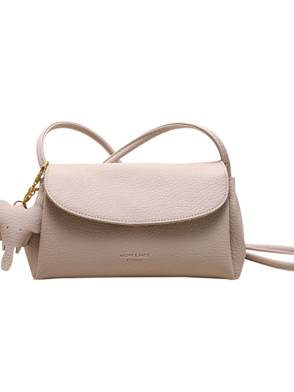 INS Super Popular Lychee Pattern Shoulder Bag: Fashion All-Match