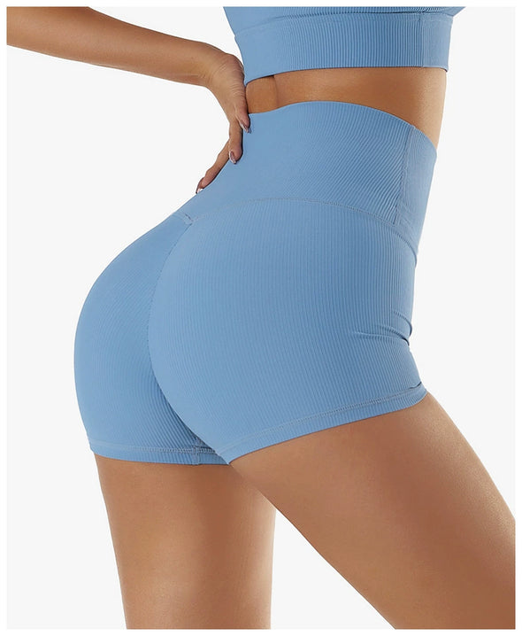 Women's High Waist Tight Shorts