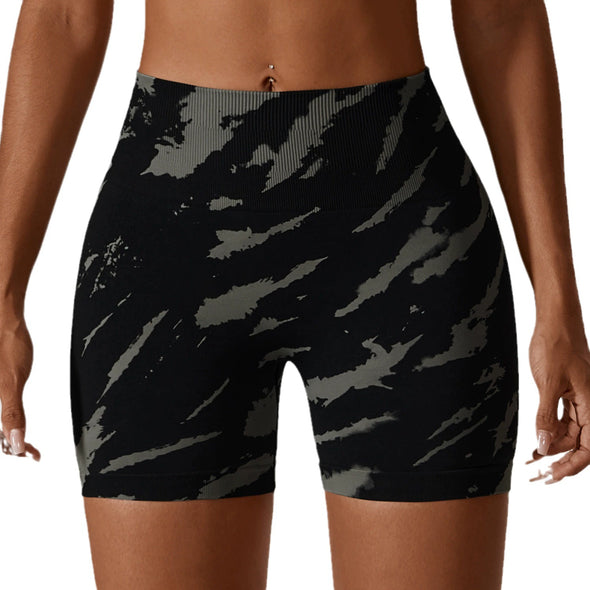 Huafanomei Summer Seamless Yoga Shorts