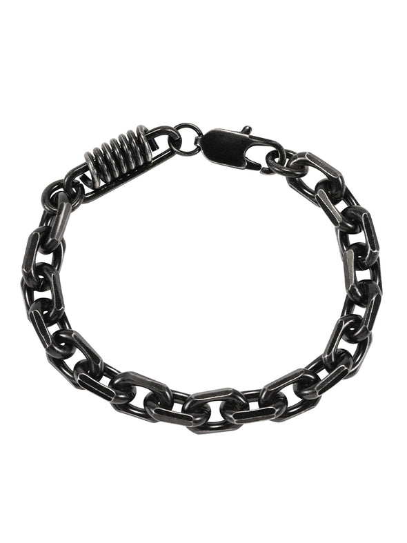 Titanium Groove Hiphop Bracelet