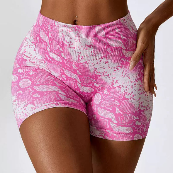 Huafanomei Summer Seamless Yoga Shorts