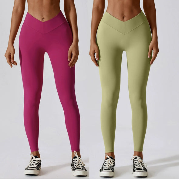 European High Waist Nude Feel Yoga Leggings