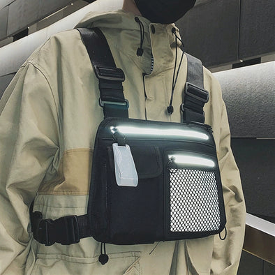 Reflective Hip-Hop Tactical Vest