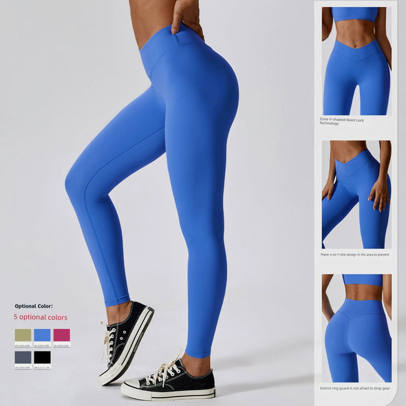 European High Waist Nude Feel Yoga Leggings