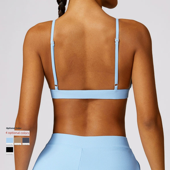 Threaded Beauty Back Yoga Bra