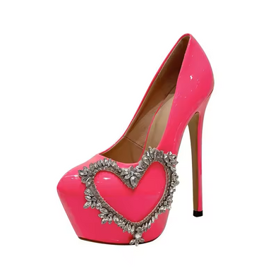 Heartfelt Pink Heels